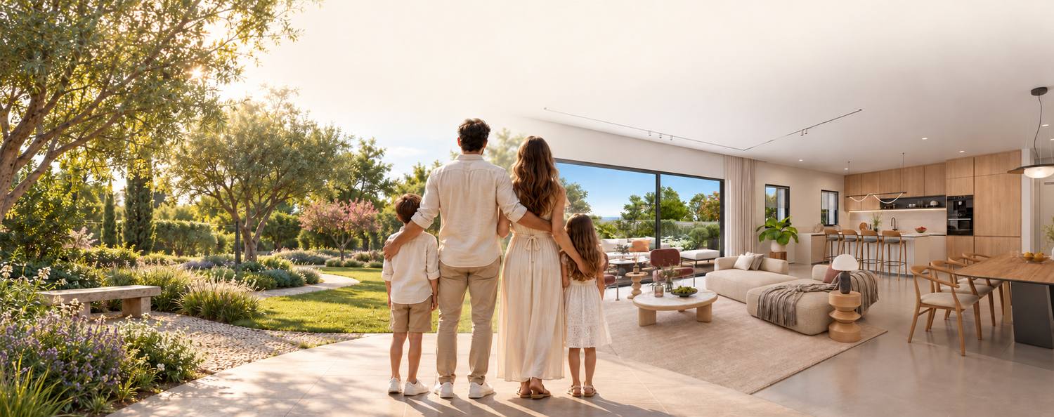 דירות גדולות ומרפסות ענק בפרויקט HOME & PARK